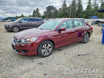 2014 HONDA ACCORD LX 1HGCR2F38EA027739 - główne zdjęcie licytacji z USA - miniatura