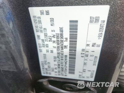 Zdjęcie 12 z 12 samochodu: 2017 FORD F150 SUPERCREW VIN:1FTEW1CP1HKD16106 - miniatura