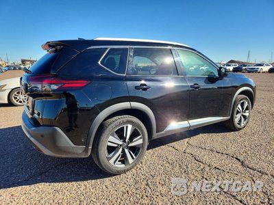 Trzecie zdjęcie samochodu z tyłu: 2023 NISSAN ROGUE SL VIN:5N1BT3CB1PC800566 - miniatura