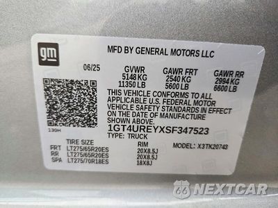 Zdjęcie 12 z 12 samochodu: 2025 GMC SIERRA K2500 DENALI VIN:1GT4UREYXSF347523 - miniatura