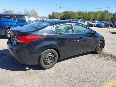 Trzecie zdjęcie samochodu z tyłu: 2012 HYUNDAI ELANTRA GLS VIN:5NPDH4AE9CH149297 - miniatura