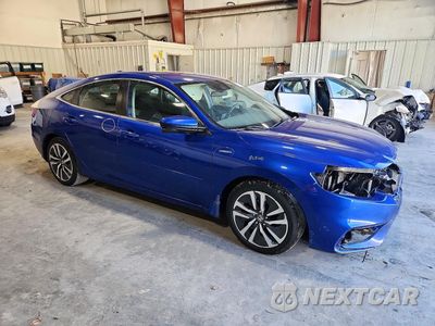Czwarte zdjęcie samochodu z boku: 2019 HONDA INSIGHT EX VIN:19XZE4F59KE007512 - miniatura