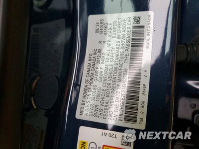 Zdjęcie 12 z 12 samochodu: 2025 HONDA CIVIC SPORT VIN:2HGFE2F51SH527636 - miniatura
