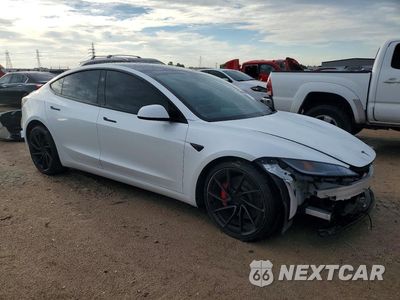 Czwarte zdjęcie samochodu z boku: 2026 TESLA MODEL 3 VIN:5YJ3E1ET3TF203610 - miniatura