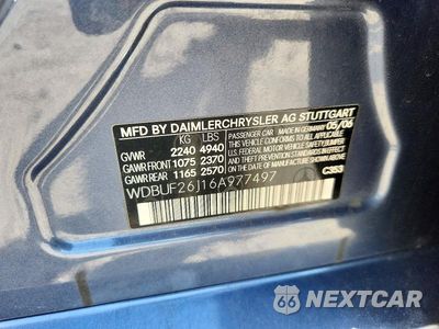 Zdjęcie 12 z 12 samochodu: 2006 MERCEDES-BENZ E 320 CDI VIN:WDBUF26J16A977497 - miniatura