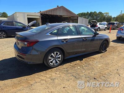 Trzecie zdjęcie samochodu z tyłu: 2025 HONDA CIVIC LX VIN:2HGFE2F24SH592079 - miniatura