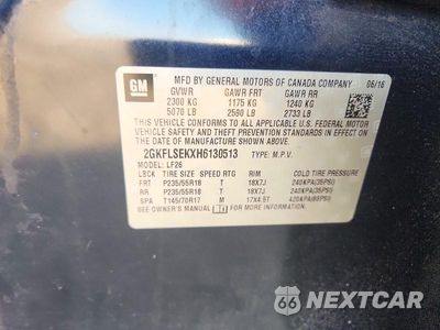 Zdjęcie 12 z 12 samochodu: 2017 GMC TERRAIN SLE VIN:2GKFLSEKXH6130513 - miniatura