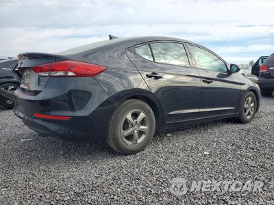 Trzecie zdjęcie samochodu z tyłu: 2017 HYUNDAI ELANTRA ECO VIN:5NPD94LA9HH117576 - miniatura