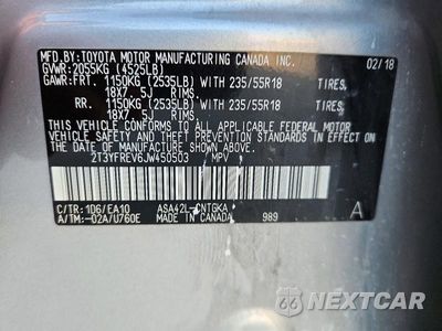 Zdjęcie 12 z 12 samochodu: 2018 TOYOTA RAV4 LIMITED VIN:2T3YFREV6JW450503 - miniatura