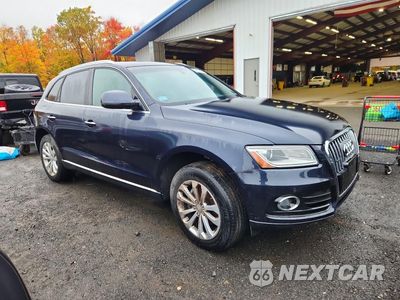 Czwarte zdjęcie samochodu z boku: 2016 AUDI Q5 PREMIUM PLUS VIN:WA1L2AFP7GA134181 - miniatura