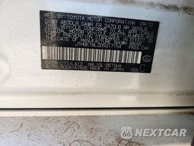 Zdjęcie 12 z 12 samochodu: 2013 LEXUS GS 350 VIN:JTHBE1BL2D5017154 - miniatura