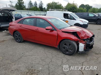 Czwarte zdjęcie samochodu z boku: 2022 HYUNDAI ELANTRA SEL VIN:KMHLS4AG9NU219688 - miniatura