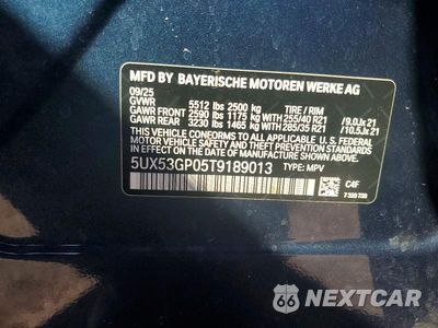Zdjęcie 12 z 12 samochodu: 2026 BMW X3 30 XDRIVE VIN:5UX53GP05T9189013 - miniatura