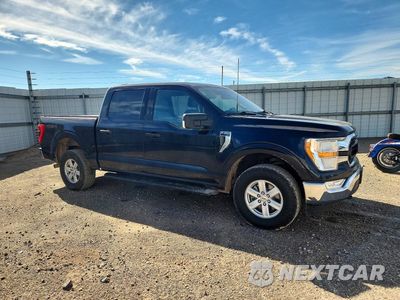 Czwarte zdjęcie samochodu z boku: 2021 FORD F150 SUPERCREW VIN:1FTEW1EP5MKF05896 - miniatura