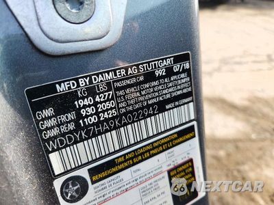 Zdjęcie 12 z 12 samochodu: 2019 MERCEDES-BENZ AMG GT VIN:WDDYK7HA9KA022942 - miniatura