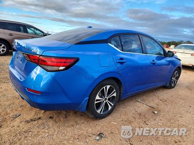 Trzecie zdjęcie samochodu z tyłu: 2021 NISSAN SENTRA SV VIN:3N1AB8CV9MY278012 - miniatura
