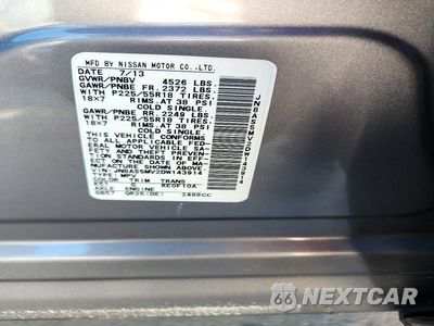Zdjęcie 12 z 12 samochodu: 2013 NISSAN ROGUE S VIN:JN8AS5MV2DW143914 - miniatura