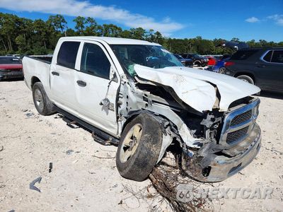 Czwarte zdjęcie samochodu z boku: 2019 RAM 1500 CLASSIC TRADESMAN VIN:3C6RR7KT9KG712414 - miniatura