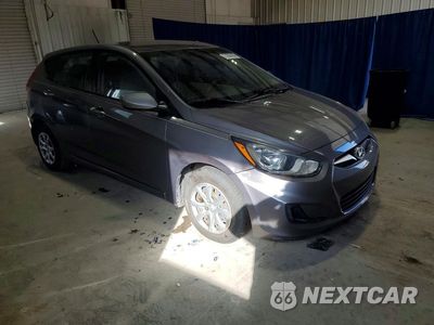 Czwarte zdjęcie samochodu z boku: 2014 HYUNDAI ACCENT GS VIN:KMHCT5AE3EU141331 - miniatura