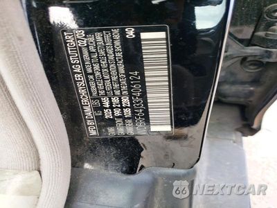 Zdjęcie 12 z 12 samochodu: 2003 MERCEDES-BENZ C 320 VIN:WDBRF64J33F406124 - miniatura