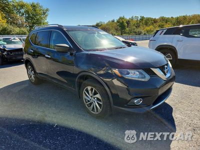 Czwarte zdjęcie samochodu z boku: 2015 NISSAN ROGUE SL VIN:5N1AT2MV9FC825907 - miniatura