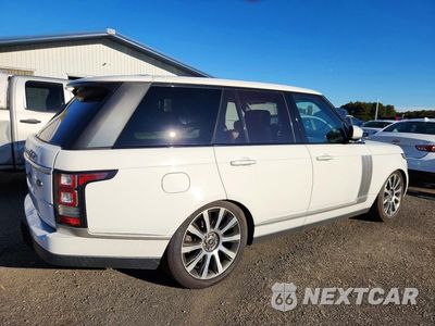 Trzecie zdjęcie samochodu z tyłu: 2015 LAND ROVER RANGE ROVER AUTOBIOGRAPHY VIN:SALGV2TF7FA239682 - miniatura