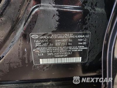 Zdjęcie 13 z 13 samochodu: 2015 HYUNDAI SONATA SE VIN:5NPE24AF1FH185567 - miniatura