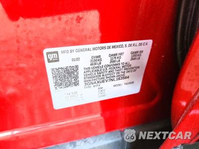 Zdjęcie 13 z 13 samochodu: 2022 CHEVROLET EQUINOX LT VIN:3GNAXUEV7NL163564 - miniatura