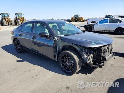 Czwarte zdjęcie samochodu z boku: 2025 HONDA CIVIC SPORT VIN:2HGFE4F89SH347004 - miniatura