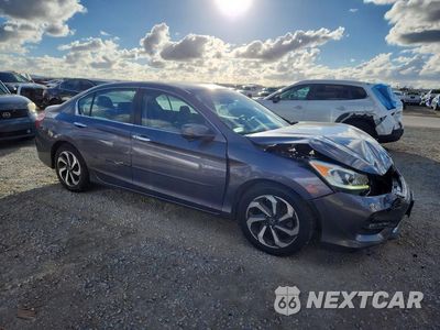 Czwarte zdjęcie samochodu z boku: 2016 HONDA ACCORD EX VIN:1HGCR2F75GA020057 - miniatura