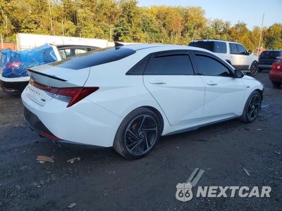 Trzecie zdjęcie samochodu z tyłu: 2023 HYUNDAI ELANTRA N LINE VIN:KMHLR4AF0PU420529 - miniatura