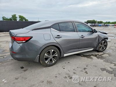 Trzecie zdjęcie samochodu z tyłu: 2022 NISSAN SENTRA SV VIN:3N1AB8CV4NY205809 - miniatura