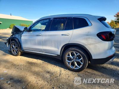 Drugie zdjęcie samochodu z przodu: 2024 BMW X3 XDRIVE30I VIN:WBX57DP08RN309149 - miniatura