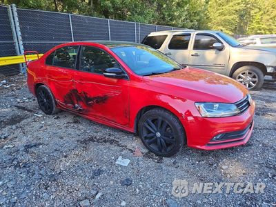 Czwarte zdjęcie samochodu z boku: 2018 VOLKSWAGEN JETTA SPORT VIN:3VWD17AJ0JM218000 - miniatura