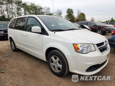 Czwarte zdjęcie samochodu z boku: 2012 DODGE GRAND CARAVAN SXT VIN:2C4RDGCG2CR389649 - miniatura