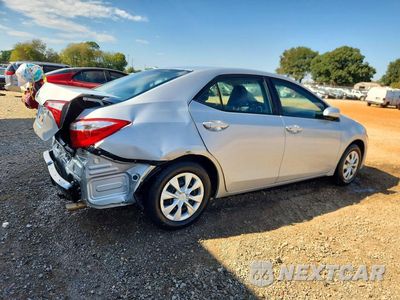 Trzecie zdjęcie samochodu z tyłu: 2015 TOYOTA COROLLA L VIN:2T1BURHE2FC311168 - miniatura