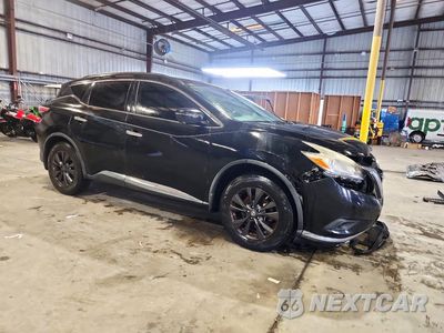 Czwarte zdjęcie samochodu z boku: 2017 NISSAN MURANO SV VIN:5N1AZ2MG7HN173232 - miniatura