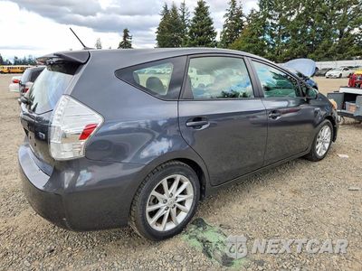 Trzecie zdjęcie samochodu z tyłu: 2013 TOYOTA PRIUS V FIVE VIN:JTDZN3EU1D3195214 - miniatura