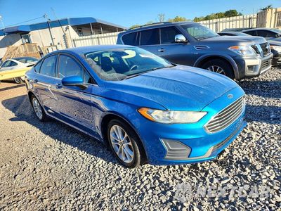 Czwarte zdjęcie samochodu z boku: 2019 FORD FUSION SE VIN:3FA6P0LU8KR140455 - miniatura