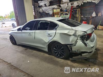 Drugie zdjęcie samochodu z przodu: 2015 INFINITI Q50 PREMIUM VIN:JN1BV7AR8FM414700 - miniatura
