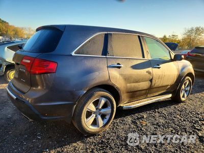 Trzecie zdjęcie samochodu z tyłu: 2011 ACURA MDX VIN:2HNYD2H2XBH514004 - miniatura