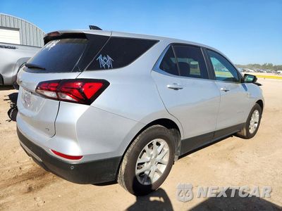 Trzecie zdjęcie samochodu z tyłu: 2022 CHEVROLET EQUINOX LT VIN:3GNAXJEV3NL180828 - miniatura