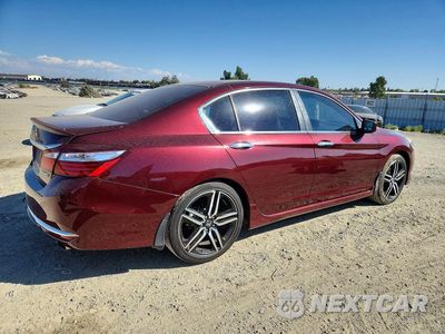 Trzecie zdjęcie samochodu z tyłu: 2016 HONDA ACCORD SPORT VIN:1HGCR2F59GA080227 - miniatura