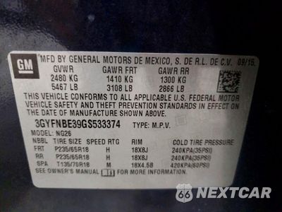 Zdjęcie 12 z 12 samochodu: 2016 CADILLAC SRX LUXURY COLLECTION VIN:3GYFNBE39GS533374 - miniatura