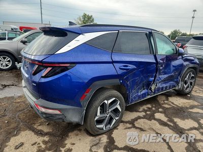 Trzecie zdjęcie samochodu z tyłu: 2024 HYUNDAI TUCSON SEL VIN:5NMJFCDE8RH325289 - miniatura