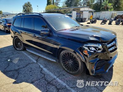 Czwarte zdjęcie samochodu z boku: 2018 MERCEDES-BENZ GLS 63 AMG 4MATIC VIN:4JGDF7FE9JB122188 - miniatura