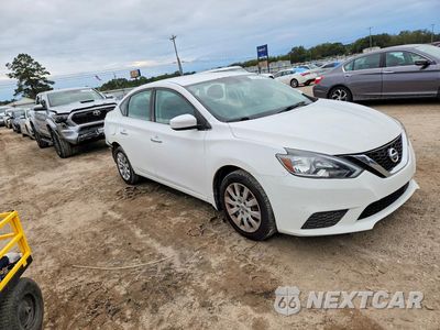 Czwarte zdjęcie samochodu z boku: 2019 NISSAN SENTRA S VIN:3N1AB7AP9KY330699 - miniatura
