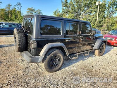 Trzecie zdjęcie samochodu z tyłu: 2020 JEEP WRANGLER UNLIMITED SPORT VIN:1C4HJXDN5LW154090 - miniatura