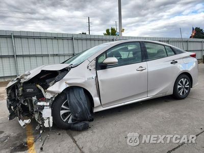 2017 TOYOTA PRIUS PRIME PREMIUM JTDKARFP0H3000735 - główne zdjęcie licytacji z USA - miniatura