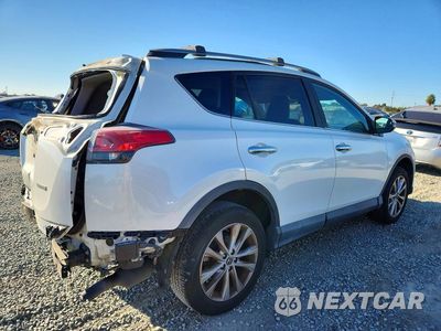 Trzecie zdjęcie samochodu z tyłu: 2017 TOYOTA RAV4 LIMITED VIN:2T3YFREV5HW315894 - miniatura